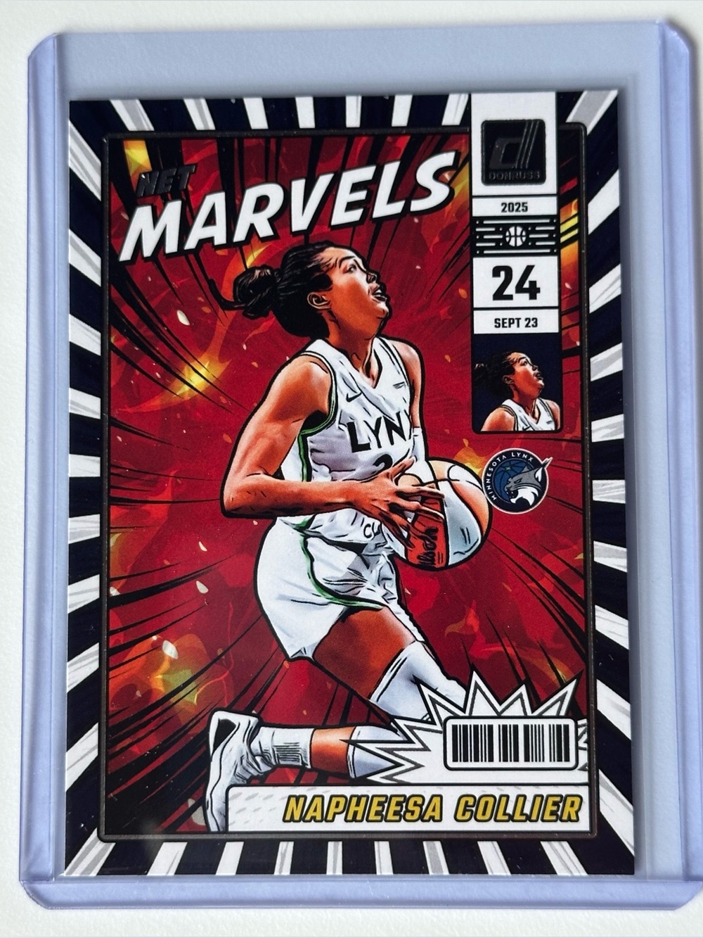 Napheesa Collier Basketball Card - Net Marvels. Minnesota Lynx.